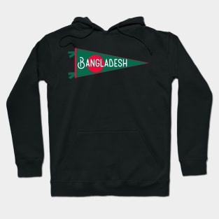 Bangladesh Flag Pennant Hoodie